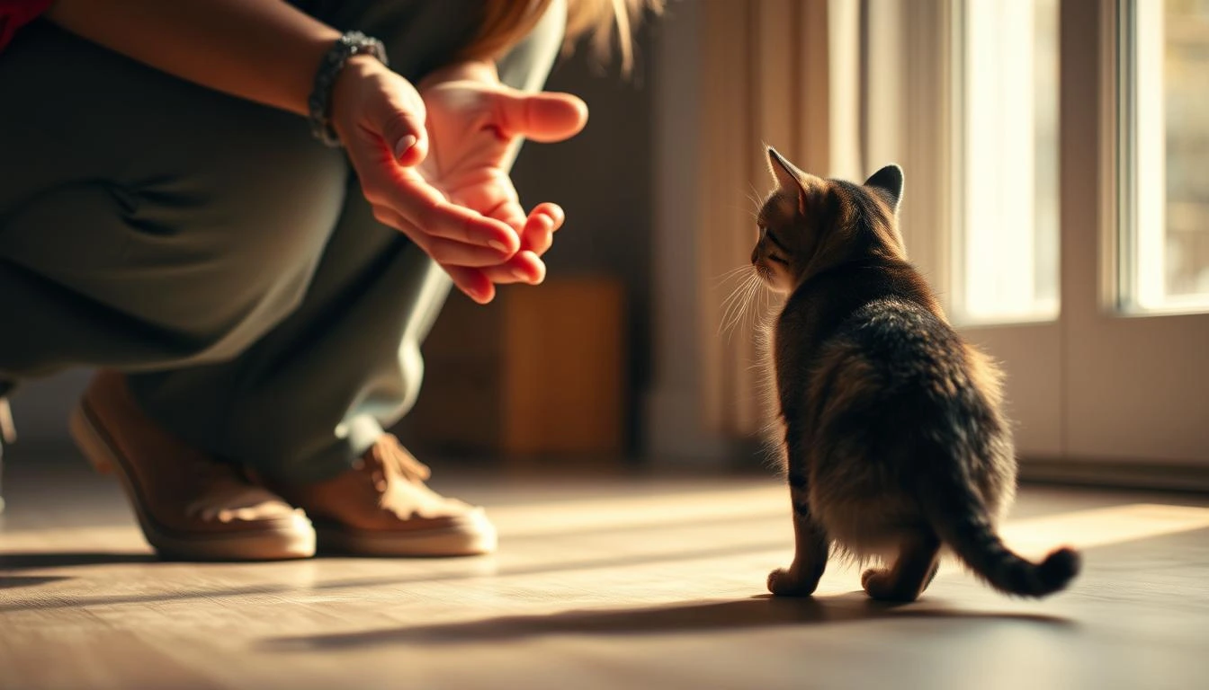 A stray cat eating food from a bowl on a doorstep.